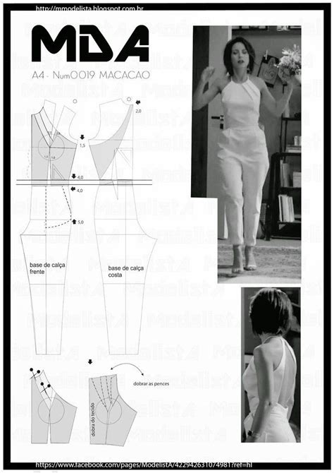 Modelos Y Patrones Modelagem Moda Patrones Costura Clothes Sewing