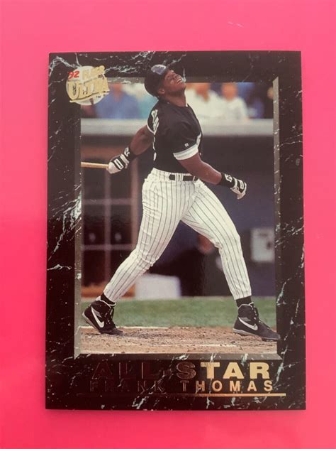 1992 Fleer Ultra All Stars 9 Frank Thomas For Sale Online Ebay