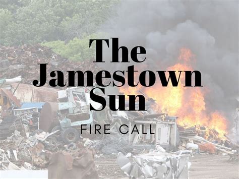 Jamestown Fire Department Responds To Natural Gas Leak Jamestown Sun