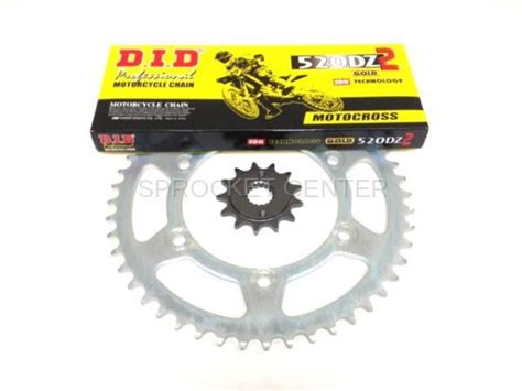 Sprocket Kit Steel Sprocket Set With Choice Of Chain Suzuki