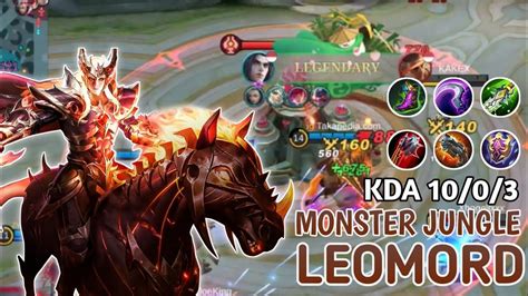 Gameplay Hero Leomord Jungle Mobile Legend Bang Bang Youtube