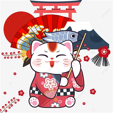 Japanese Torii PNG Transparent Torii Japanese Lucky Cat Maneki Neko