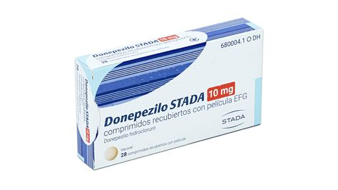 Donepezilo Stada Efg 10 Mg 28 Comprimidos Recubiertos Farmacéuticos