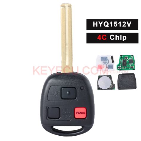 Remote Key Button For Lexus Lx Fcc Id Hyq V C