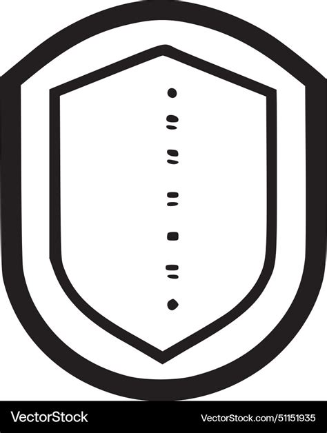 Badge Black And White Royalty Free Vector Image