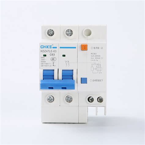 Earth Leakage Protection Mini Electric Circuit Breaker Dc Rcbo Mcb