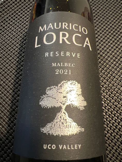 2021 Mauricio Lorca Malbec Angel S Reserve Argentina Mendoza Valle