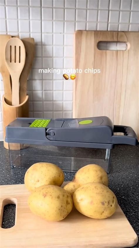 Cortador De Legumes Multifuncional Em Kitchen Gadgets Open