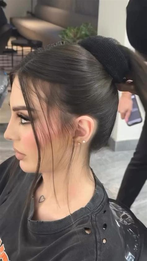 Kc Tolentino Gepala Adlı Kullanıcının High Bun Hairstyles Panosundaki