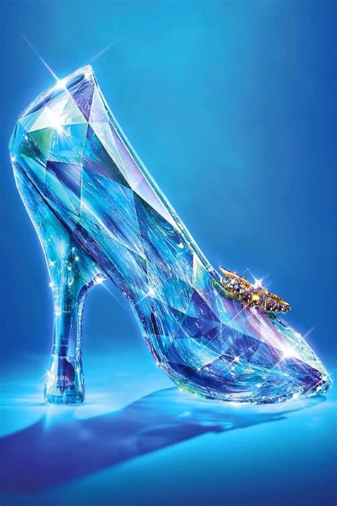 Cinderella S Glass Slipper Crystal Shoes Cinderella Disney Princess