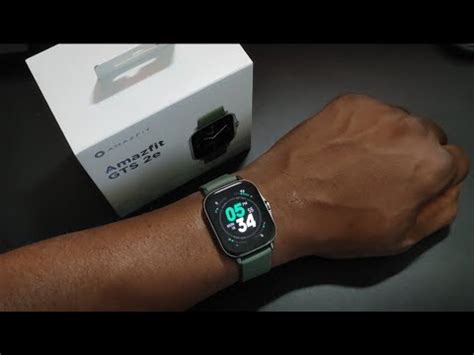 Amazfit Gts E Unboxing Detailed Walk Through Amazfitgts E Youtube