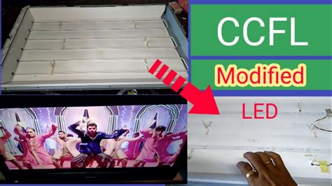 How To Modify Ccfl To Led Lcd Tv Youtube