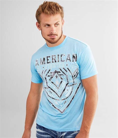 American Fighter Fallbrook T-Shirt - Men's T-Shirts in Coco Blue | Buckle