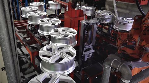 A Satisfying Factory Video Showing How Car Wheels Are Made