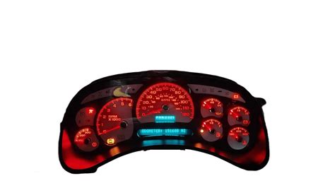 07 13 Silverado Custom Gauge Cluster Best Seller Br