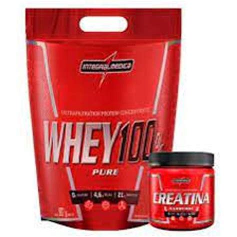 Kit Integralmedica Creatina G Whey Protein G Refil