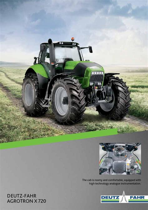 Deutz Fahr Agrotron X 720 English Brochure By Deutz Fahr Issuu