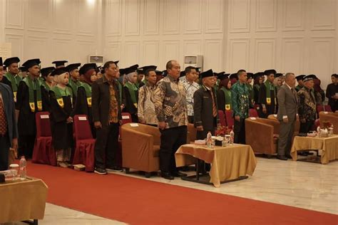 Wakil Bupati Asahan Ikuti Prosesi Wisuda Sarjana Angkatan X STIEMA