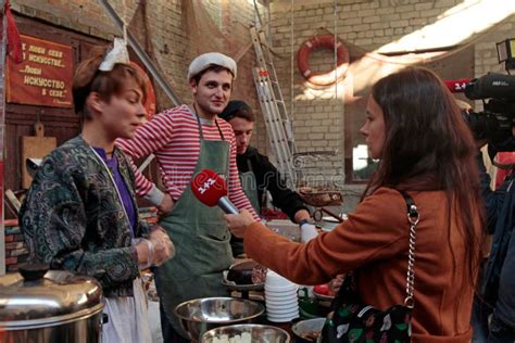 Street Food Festival in Kiev, Ukraine. Editorial Photo - Image of