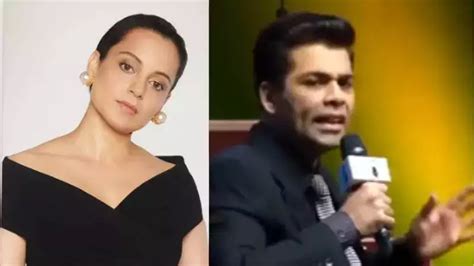 Kangana Ranaut Shares Karan Johars Video Saying He Can Manipulate Box