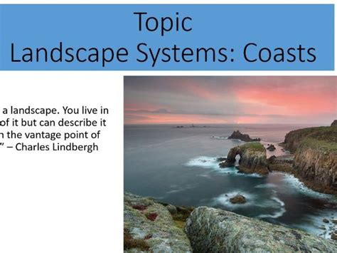 Landscape Systems Coastal Landscapes OCR A Level Geography H481