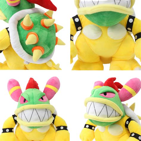 Uiuoutoy Mario Female Bowser Plush Toy Queen Koopa Stuffed Animal