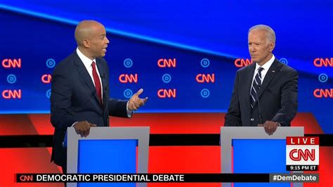 Joe Biden And Cory Booker Face Off Over Criminal Justice The