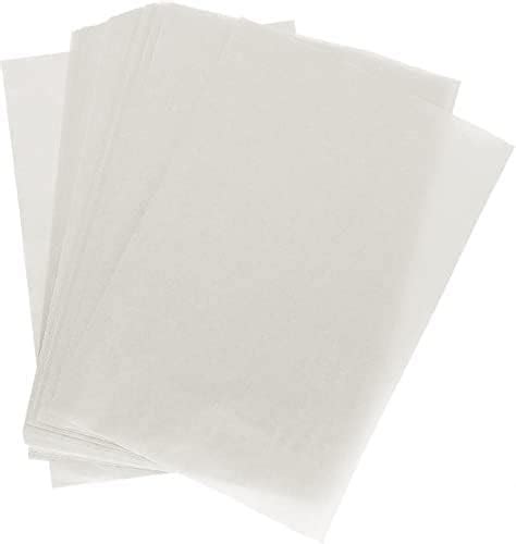 100 Pcs Papier Sulfurisé 100 Pcs Anti adhésif Papier Cuisson Feuille