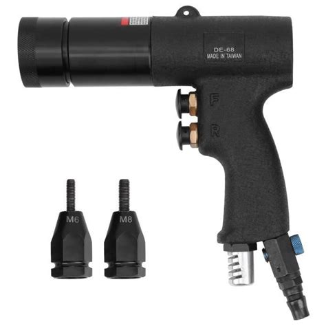 Duokon Pistolet à riveter pneumatique Pistolet à Riveter M6 M8 Kit d