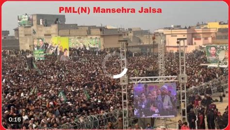 Pmlns Nawaz Sharif Jalsa Schedule Election 2024 Political And Current