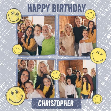 Smileyworld® Happy Birthday Card Moonpig
