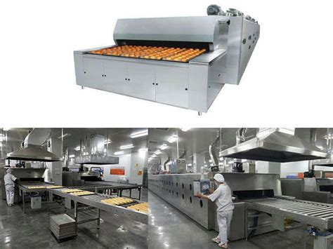 Industrial Bread Biscuit Baking Tunnel Oven