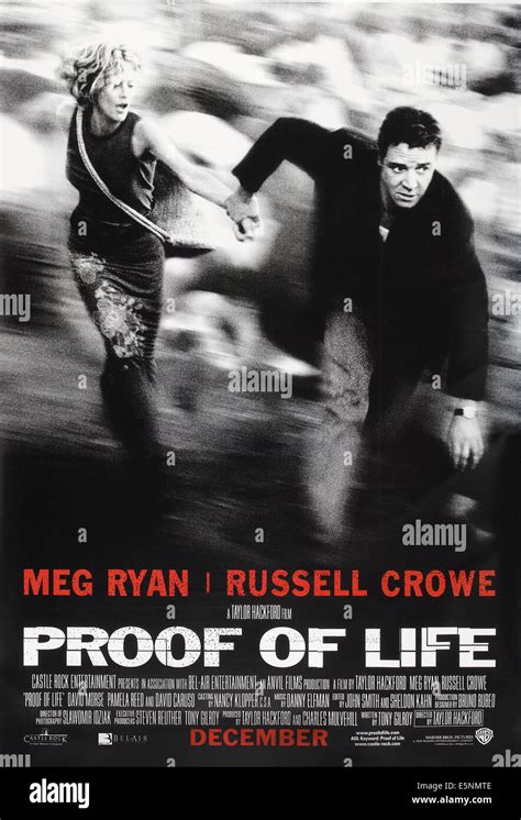 PROOF OF LIFE, US advance poster, from left: Meg Ryan, Russell Crowe ...