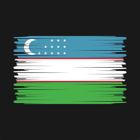 Uzbekistan Flag Brush Vector 21758158 Vector Art at Vecteezy