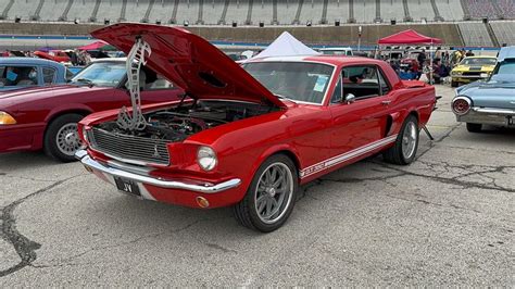 1st Gen Ford Mustang GT 350 Mustang Gt 350 Red Mustang Speedway