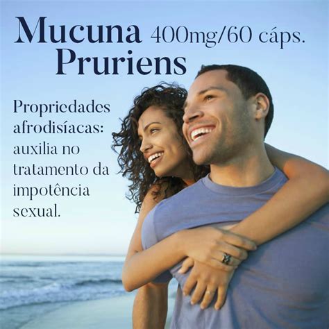 Mucuna Pruriens 400mg 60 Cápsulas Bulla Farmácia De Manipulação