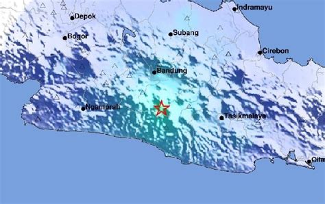 M Earthquake Jolts Bandung Regency Bmkg Records Aftershocks Sci