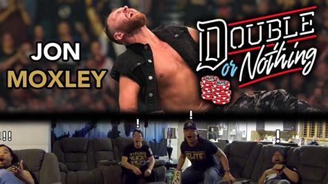 Jon Moxley Surprise Aew Debut Live Reaction Youtube