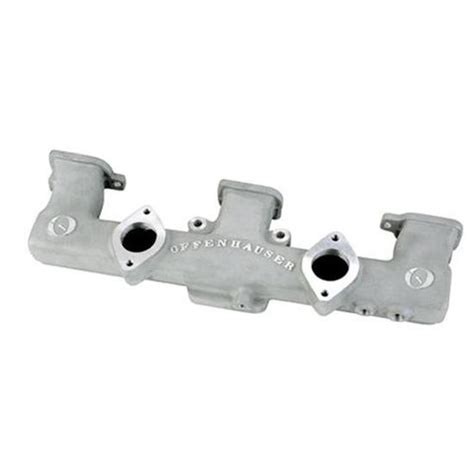 Offenhauser 5415 1963 75 Chevy 6 Cylinder Dual Carb Intake Manifold