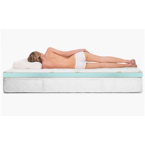 Cool Gel Memory Foam Mattress Topper King Single