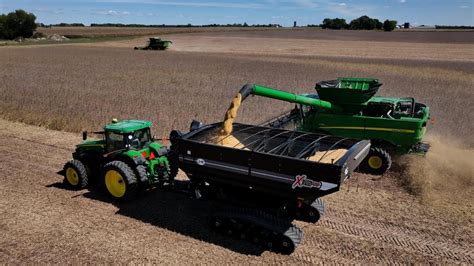 First Day Of Harvest In Central Illinois Brand New John Deere S