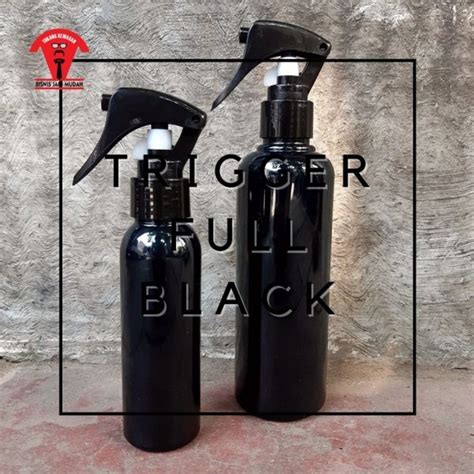 Jual Botol Trigger Spray Ml Full Black New Model Di Lapak Botol