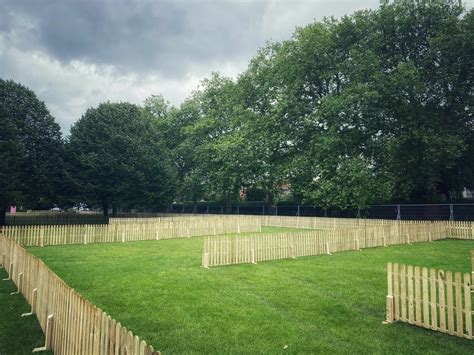Rustic Picket Fence hire from Stage Men