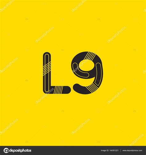 Letter And Digit L9 Logo — Stock Vector © Brainbistro 144301221