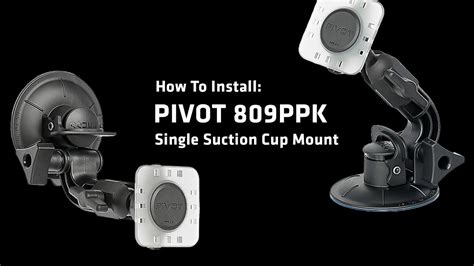 Single Suction Cup Mount Installation Video YouTube