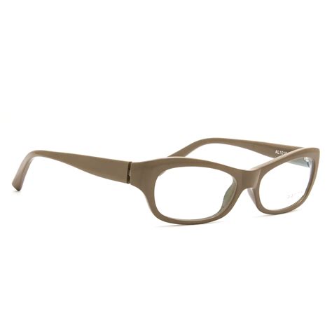 Alain Mikli Eyeglasses Al 1010 0002 Beige Frame Rx Clear Lens Ebay