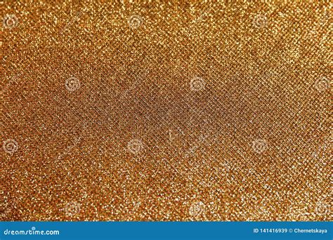 Gold Glitter With Bokeh Effect As Background Stock Image Image Of