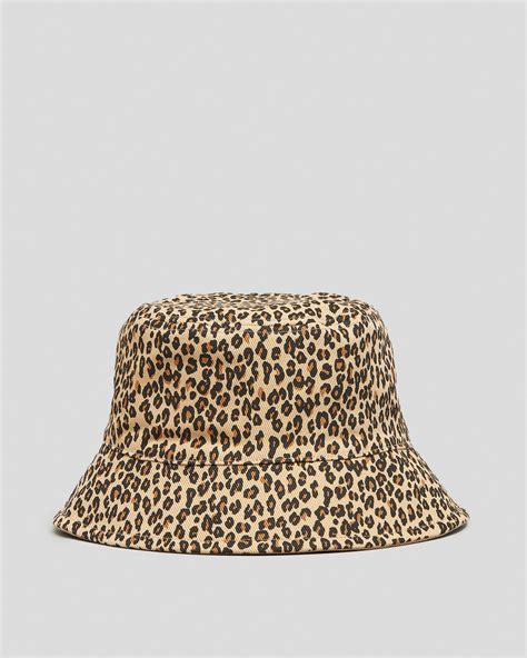 Shop Ava And Ever Leo Bucket Hat In Leopard Fast Shipping And Easy