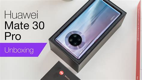 Huawei Mate 30 Pro Unboxing First Impressions YouTube