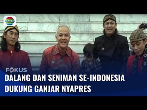 Dukung Nyapres Puluhan Dalang Dan Seniman Se Indonesia Temui Ganjar